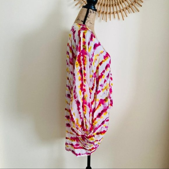 Anthropologie Dip-Dyed Cocoon Kimono - Picture 6 of 11